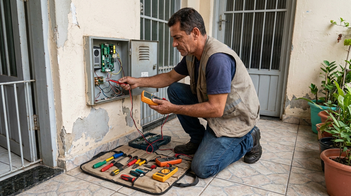 Conserto de interfone profissional em Campinas‑SP