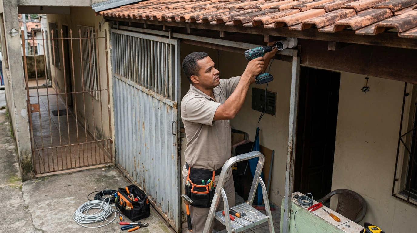 Instalacao de cameras de seguranca em Campinas‑SP