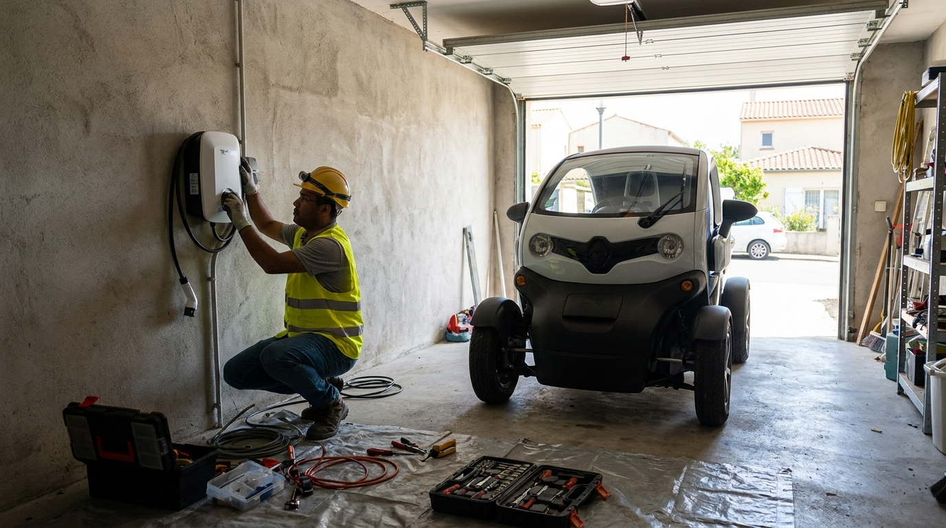 Instalacao de carregador de carro eletrico profissional em Campinas‑SP