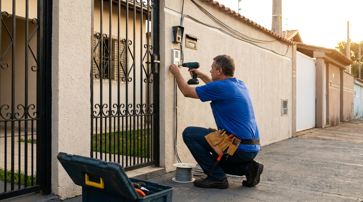 Instalacao de interfone em Campinas‑SP